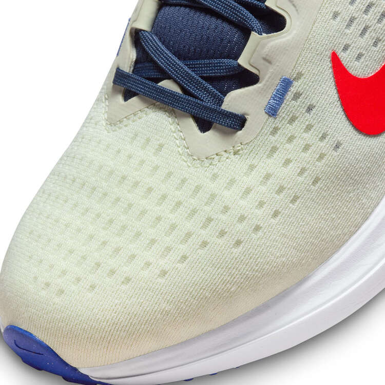 Nike Air Winflo 10 Mens Running Shoes, White/Navy, rebel_hi-res