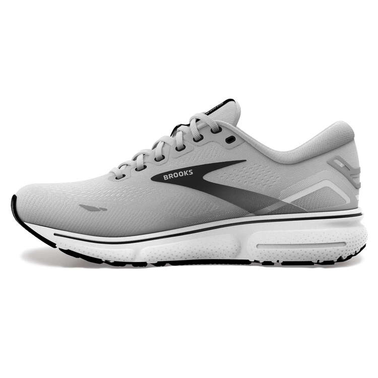 Brooks Ghost 15 2E Mens Running Shoes, Grey/Black, rebel_hi-res