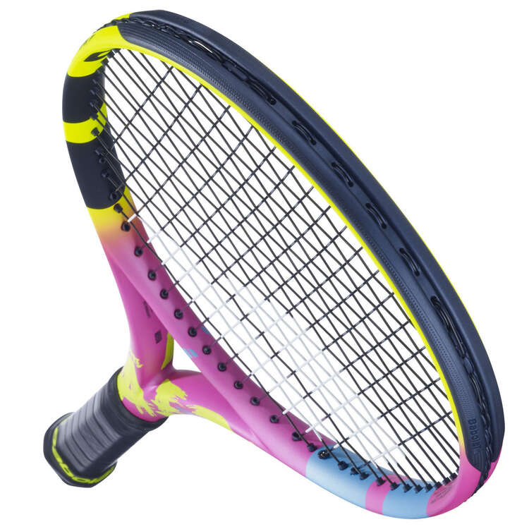 Babolat Pureaero Rafa Tennis Racquet, Yellow/Pink, rebel_hi-res