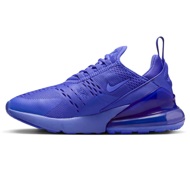 Nike Air Max 270 Womens Casual Shoes Blue US 6, Blue, rebel_hi-res
