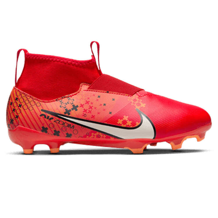 Nike Zoom Mercurial Dream Speed Superfly 9 Academy Kids Football Boots Crimson/Orange US 1, Crimson/Orange, rebel_hi-res