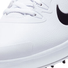 Nike Infinity G Golf Shoes, White/Black, rebel_hi-res