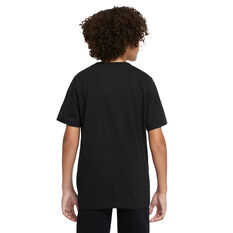 Nike Sportswear Boys Core Brandmark Tee Black XS, Black, rebel_hi-res