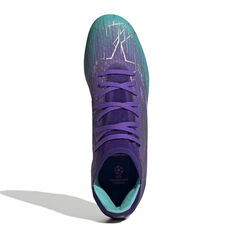 adidas X Speedflow .3 Football Boots, Purple/Green, rebel_hi-res