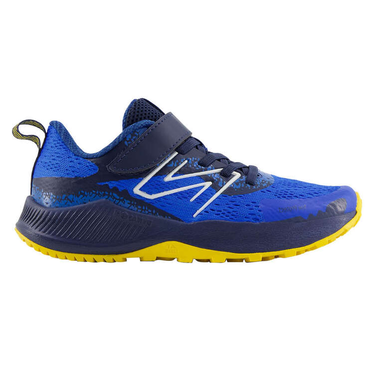 New Balance FF Nitrel V5 PS Kids Trail Running Shoes Blue US 11, Blue, rebel_hi-res