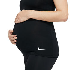 Nike Womens Dri-FIT Maternity Tank, Black, rebel_hi-res
