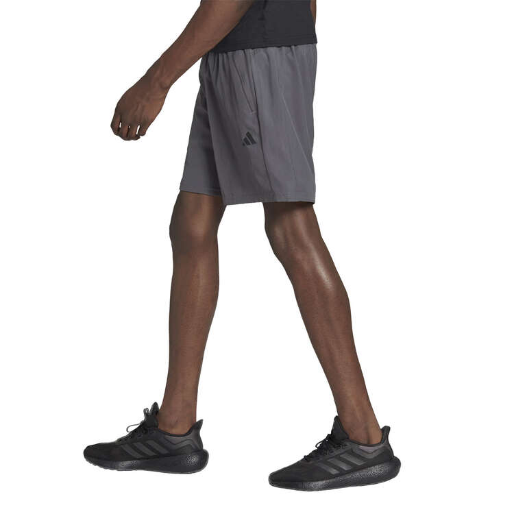 adidas Mens Train Essentials Woven Training Shorts, Grey, rebel_hi-res