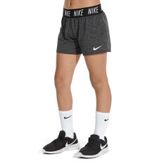 Nike Girls Dri-FIT Trophy Training Shorts Black / White XS, Black / White, rebel_hi-res