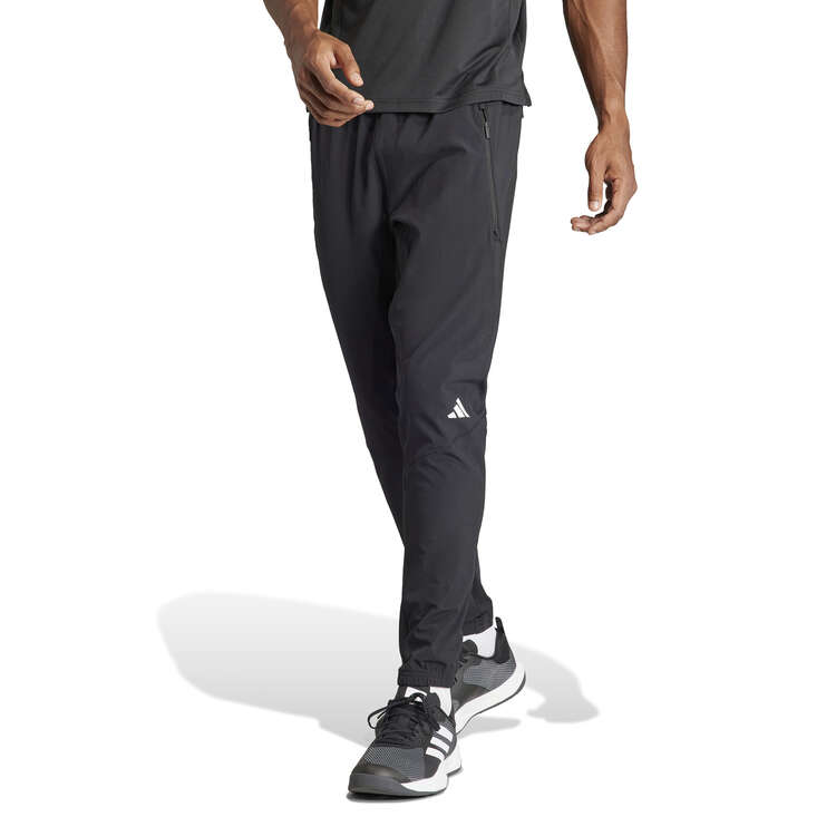adidas Mens Designed for Training Pants Black XS, Black, rebel_hi-res