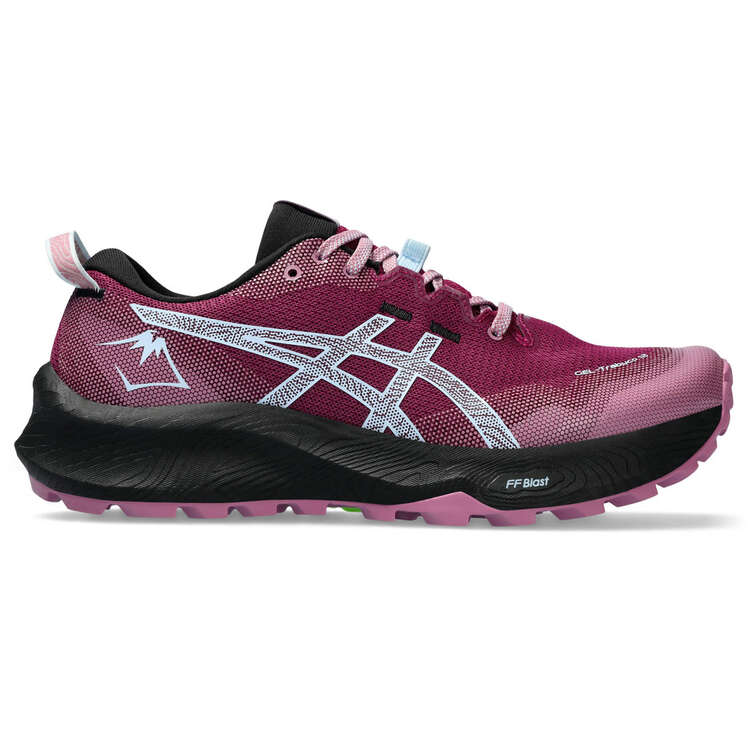 Asics GEL Trabuco 12 Womens Trail Running Shoes Purple/Black US 6, Purple/Black, rebel_hi-res