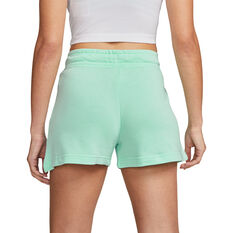 Nike Womens Sportswear French Terry Shorts Mint XS, Mint, rebel_hi-res