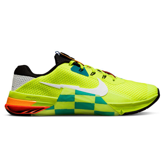 Nike Metcon 7 AMP Mens Training Shoes, Yellow/White, rebel_hi-res