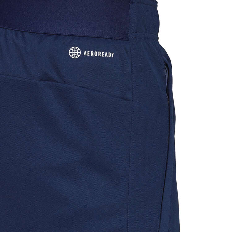 adidas Mens Train Essentials Logo Training Shorts, Blue, rebel_hi-res