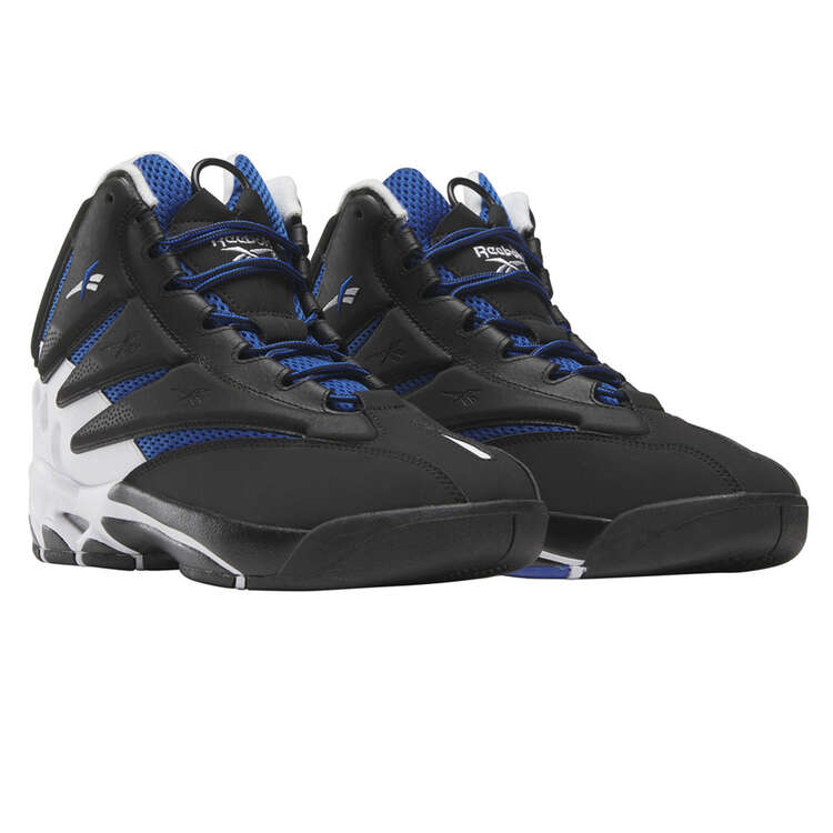Reebok The Blast Basketball Shoes, Black/Blue, rebel_hi-res