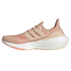 adidas Ultraboost 21 Womens Running Shoes Pink/White US 6, Pink/White, rebel_hi-res