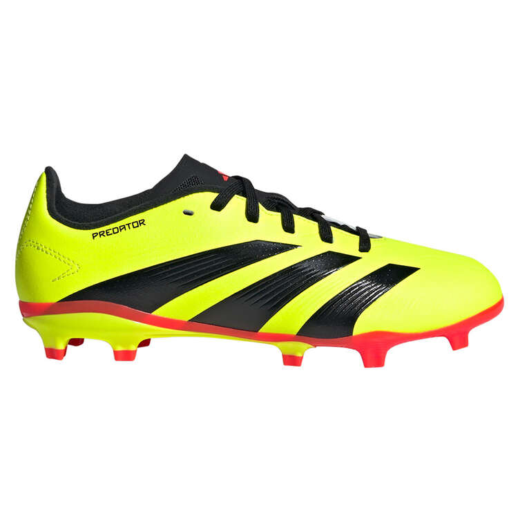 adidas Predator League Kids Football Boots Yellow/Black US 11, Yellow/Black, rebel_hi-res