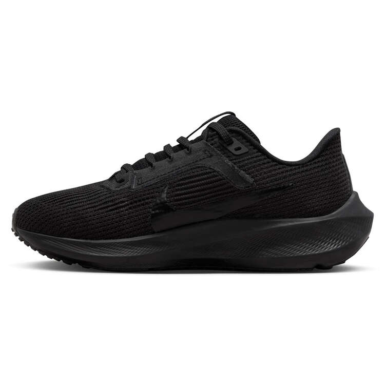Nike Air Zoom Pegasus 40 Womens Running Shoes Black US 6, Black, rebel_hi-res