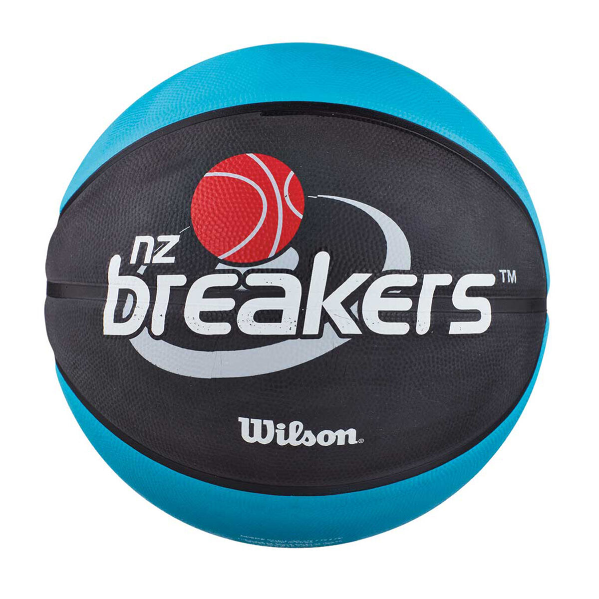 Deflated Details about   Wilson NBL NZ Breakers Rubber Basketball Size 7 