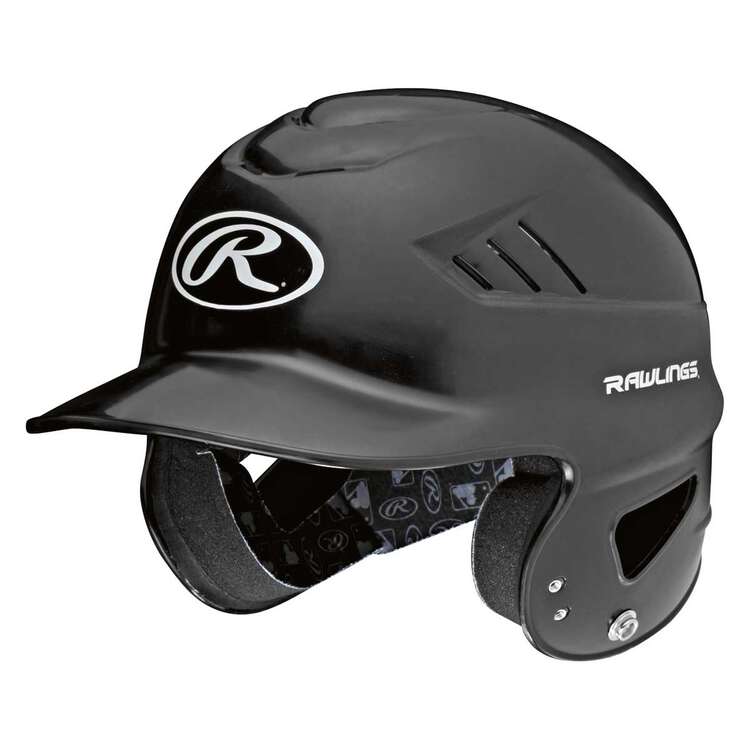 Rawling CoolFlo Baseball Batting Helmet Black, , rebel_hi-res