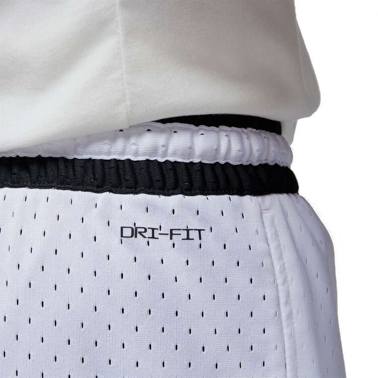 Jordan Mens Dri-FIT Diamond Shorts White XXL, White, rebel_hi-res