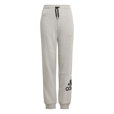 adidas Boys VF Essential Big Logo Pants Grey/Black 8 8, Grey/Black, rebel_hi-res