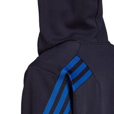 adidas Mens Sportswear Future Icons Full-Zip Hoodie, Navy, rebel_hi-res
