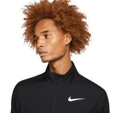 Nike Mens Dri-FIT Woven Training Jacket, Black, rebel_hi-res