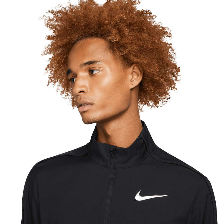 Nike Mens Dri-FIT Woven Training Jacket Black M, Black, rebel_hi-res