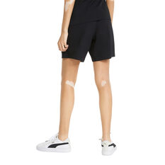 Puma Womens Her 7 Inch High Waist Shorts Black XS, Black, rebel_hi-res