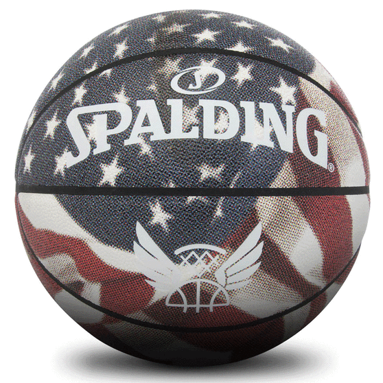 Spalding Flight Stars & Stripes Basketball Red 7, , rebel_hi-res