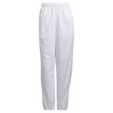 adidas Womens Fashion Woven Pants White XS, White, rebel_hi-res