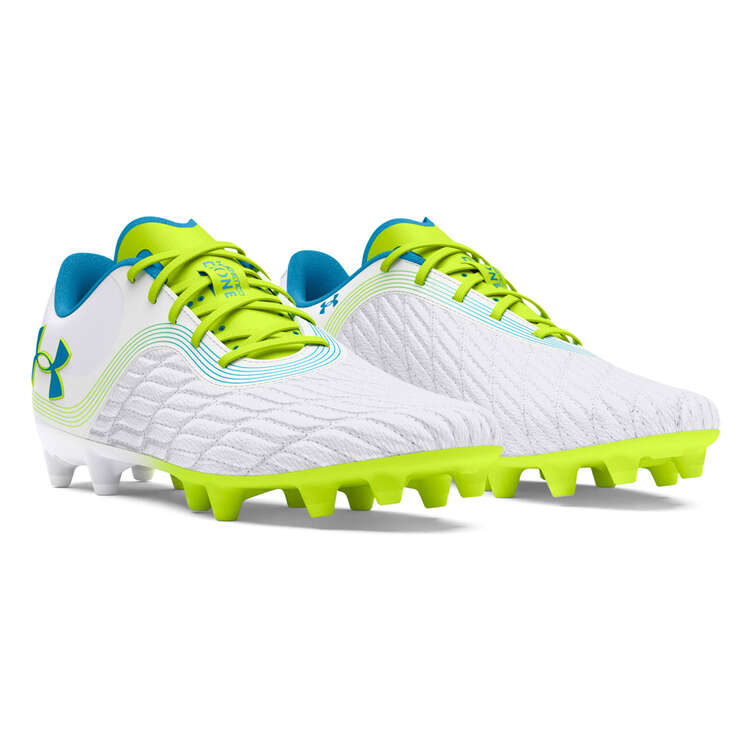 Under Armour Magnetico Clone Pro 3.0 Womens Football Boots, White, rebel_hi-res