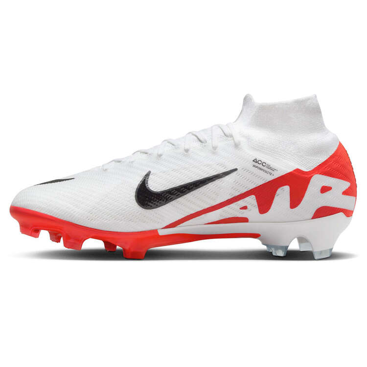 Nike Zoom Mercurial Superfly 9 Elite Football Boots, Red/White, rebel_hi-res