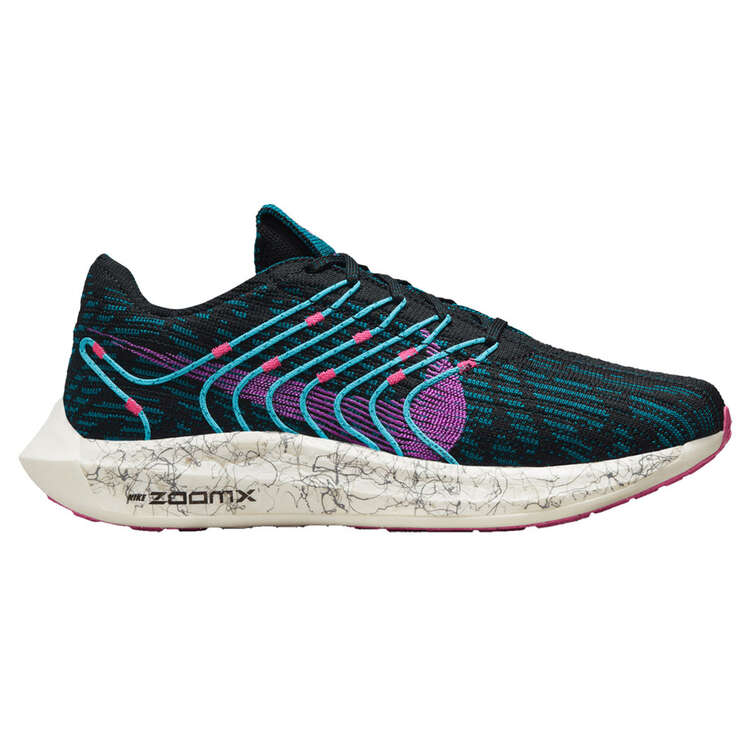 Nike Pegasus Turbo Next Nature Womens Running Shoes Black/Pink US 6, Black/Pink, rebel_hi-res