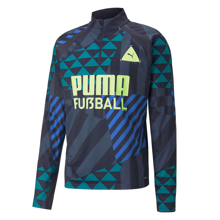 Puma FUBBALL Park Mens Football Training Top, Blue, rebel_hi-res