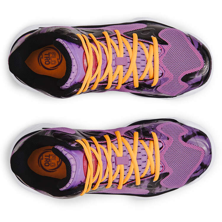 Under Armour Curry Spawn Flotro Voodoo Basketball Shoes, Purple, rebel_hi-res