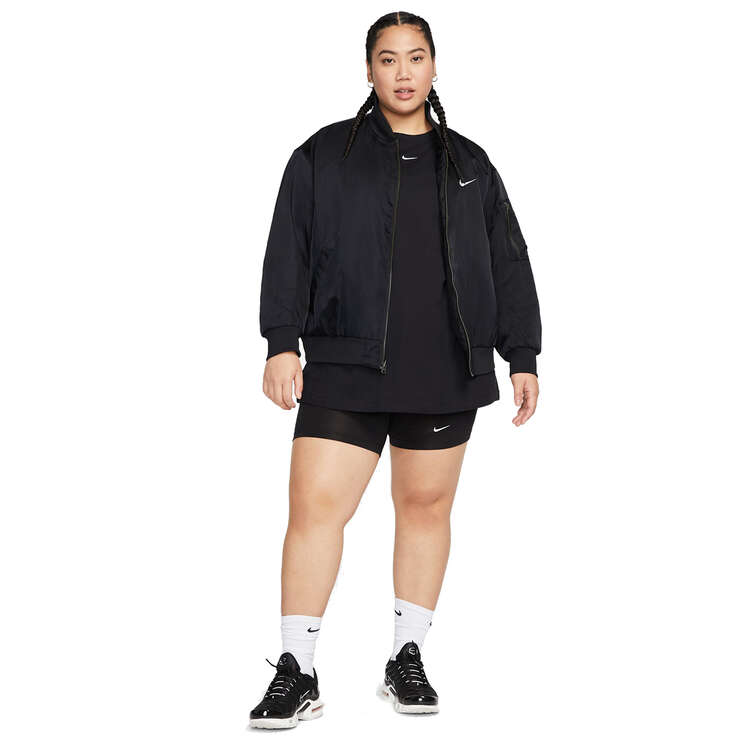Nike Womens Sportswear Essential Tee (Plus Size), Black, rebel_hi-res