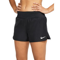 Nike Womens Running Shorts Black XS, Black, rebel_hi-res