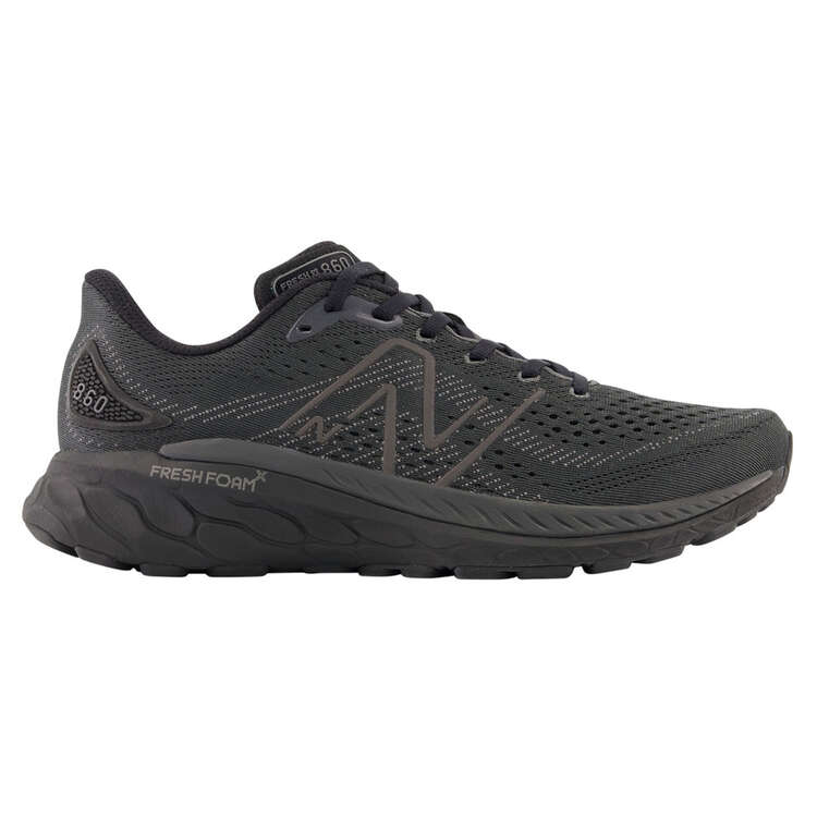 New Balance Fresh Foam X 860 v13 2E Mens Running Shoes Black US 7, Black, rebel_hi-res
