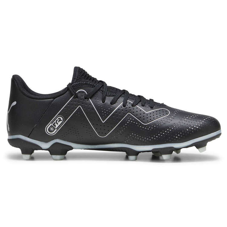 Puma Future Play Football Boots Black/Silver US Mens 7 / Womens 8.5, Black/Silver, rebel_hi-res