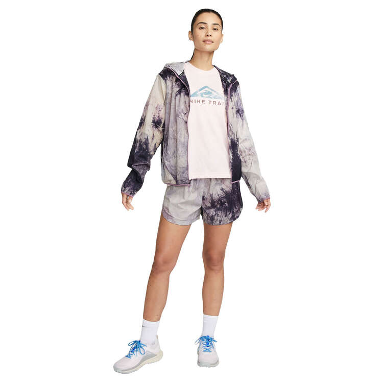 Nike Womens Dri-FIT Repel Mid-Rise 3 Inch Trail Running Shorts, Print, rebel_hi-res
