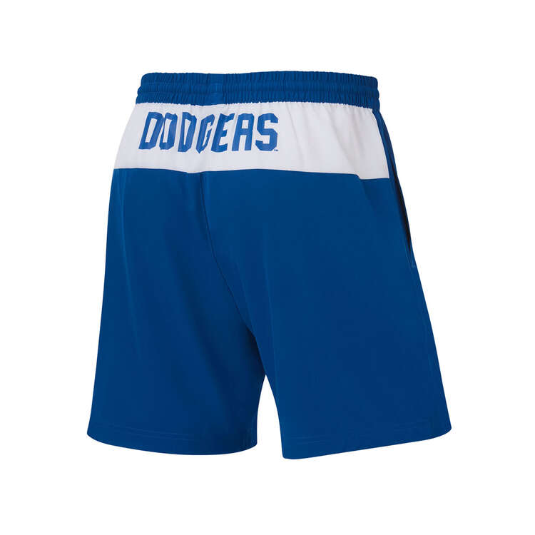 Los Angeles Dodgers Mens Training Shorts Blue S, Blue, rebel_hi-res