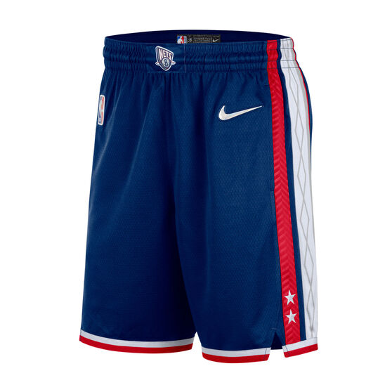Nike Brooklyn Nets City Edition Swingman NBA Mens Shorts, , rebel_hi-res