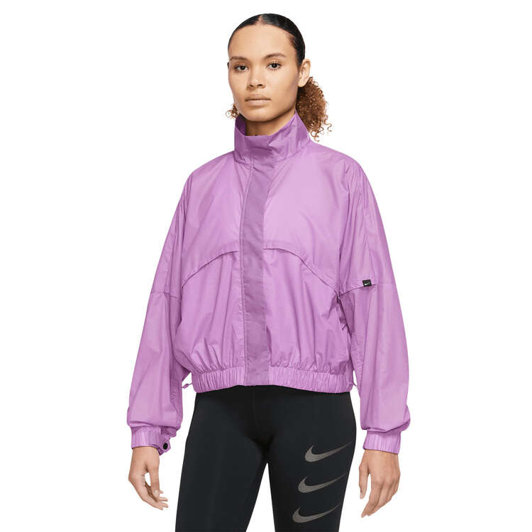 Nike Womens Dri-FIT Run Division Reflecting Running Jacket, Fuschia, rebel_hi-res