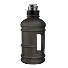 Celsius Inspire 1L Soft Touch Water Bottle Black, Black, rebel_hi-res