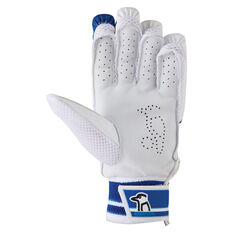 Kookaburra Pace Pro 6.0 Cricket Batting Gloves White/Blue Right Hand, White/Blue, rebel_hi-res