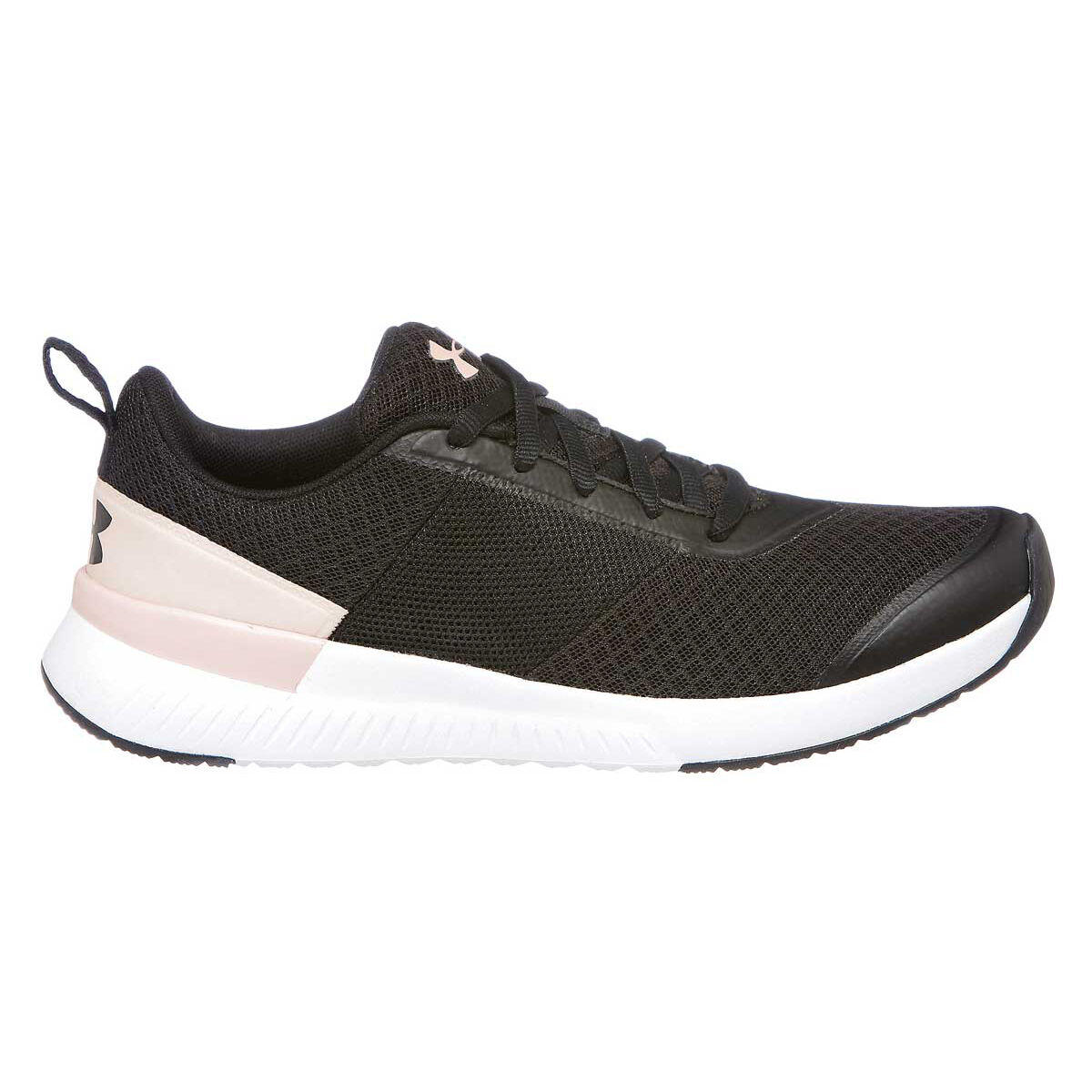under armour all black shoes womens