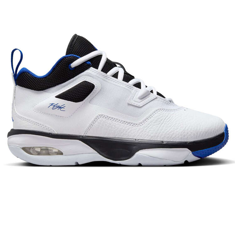 Jordan Stay Loyal 3 GS Basketball Shoes White/Black US 4, White/Black, rebel_hi-res