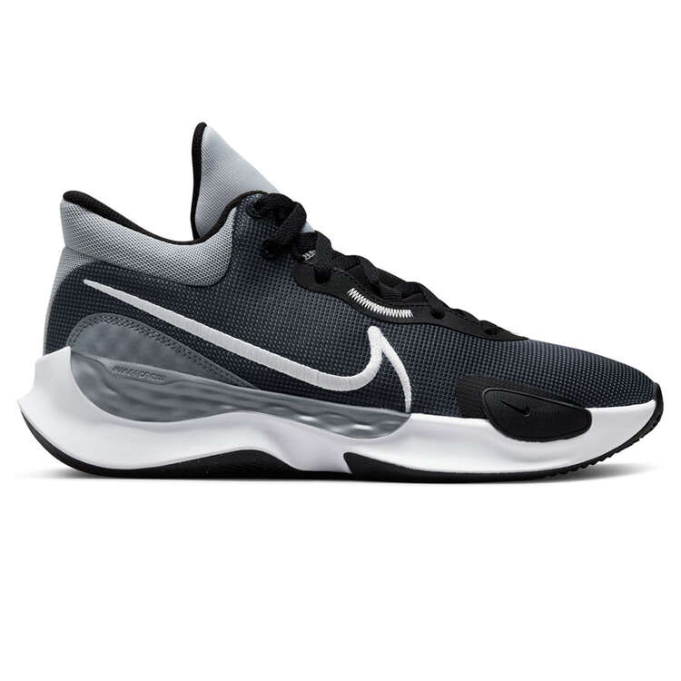 Nike Renew Elevate 3 Basketball Shoes Black/White US Mens 7 / Womens 8.5, Black/White, rebel_hi-res