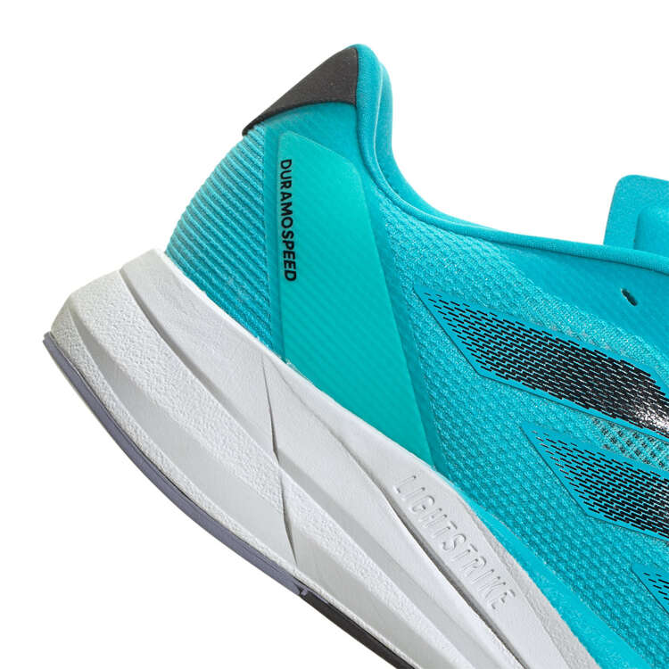 adidas Duramo Speed Mens Running Shoes, Blue/White, rebel_hi-res
